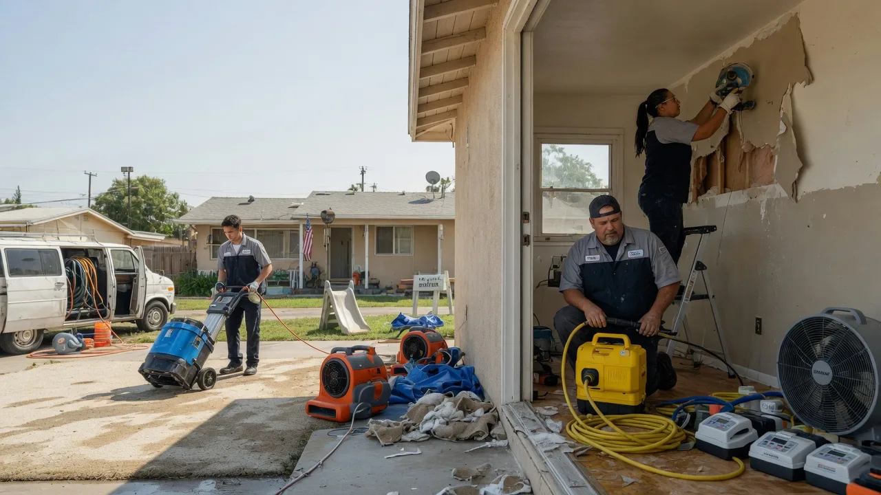 Water Damage Restoration in New Goshen, IN near me
